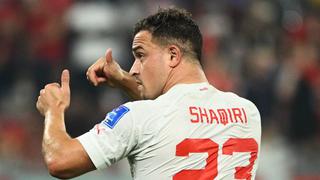 Partidazo de ida y vuelta: goles de Shaqiri y Mitrovic para el 1-1 en Suiza vs. Serbia [VIDEO]