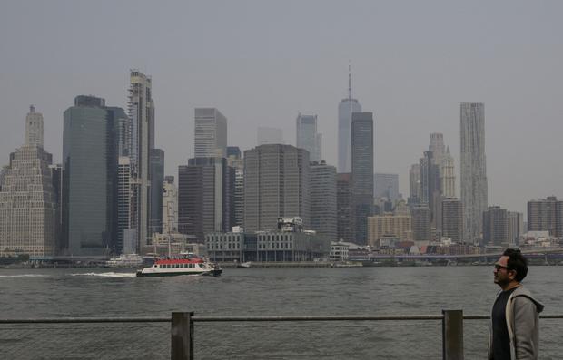 Los enormes rascacielos en Nueva York (Foto: AFP)