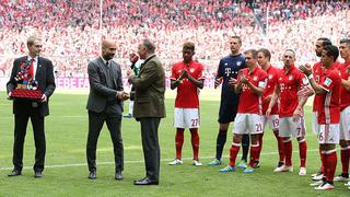 Bayern Munich: La emotiva despedida para Guardiola tras tres temporadas (FOTOS)