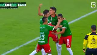 Reaccionó el ‘Rebaño’: Sergio Flores anotó el 1-1 en Cruz Azul vs. Chivas [VIDEO]