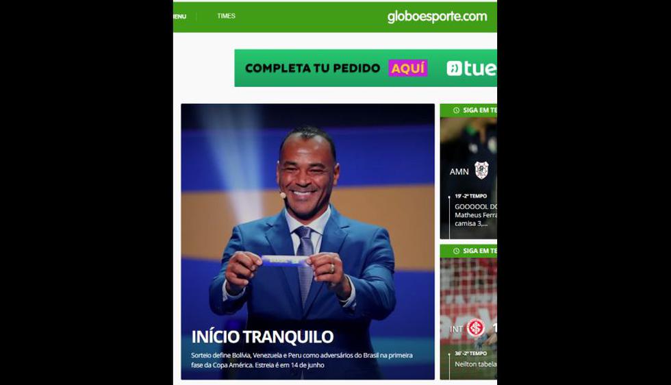 Globo Esporte (Brasil).