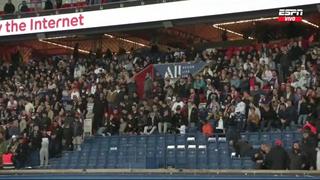 Cumplieron su palabra: ultras del PSG se marcharon del Parque de los Príncipes