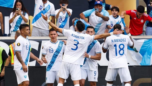 Guatemala vs El Salvador con victoria para los locales por la Jornada 1 del Grupo A de la Liga de Naciones Concacaf. | Foto: AFP
