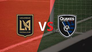 Los Angeles FC y San José Earthquakes empatan 2-2 y se van a los vestuarios