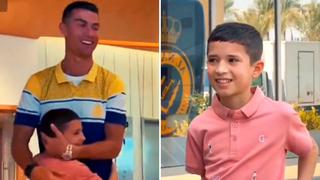 Cristiano Ronaldo cumple sueño de menor que perdió a sus padres en terremoto de Turquía y Siria