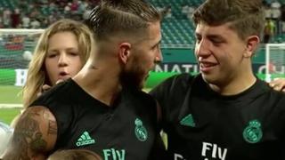 Sueño americano: el llanto de un hincha del Madrid tras conocer a Sergio Ramos [VIDEO]