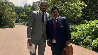 Paolo Guerrero se reunió con el presidente de la FIFA en Zúrich