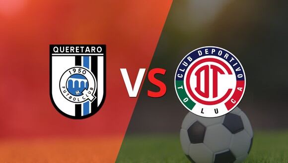 ¡Ya se juega la etapa complementaria! Querétaro vence Toluca FC por 1-0