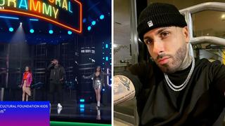 Nicky Jam se lleva los aplausos en los Latin Grammy al interpretar “El Perdón” junto a nuevos talentos