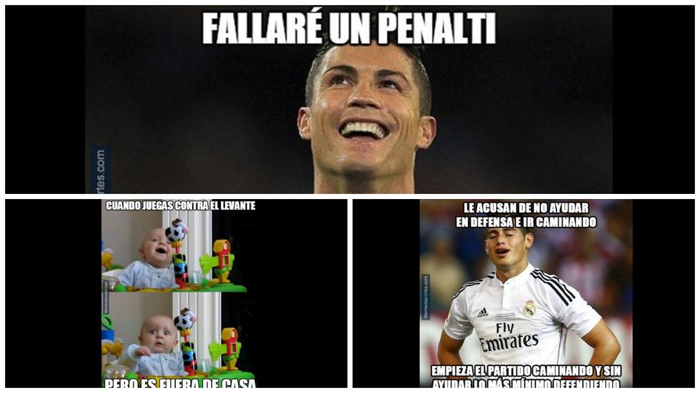 Estos son los mejores memes que dejó el partido entre Real Madrid y Levante.