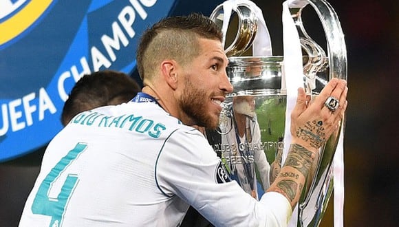 Sergio Ramos ha ganado cuatro Champios League en el Real Madrid. (Foto: Getty Images)