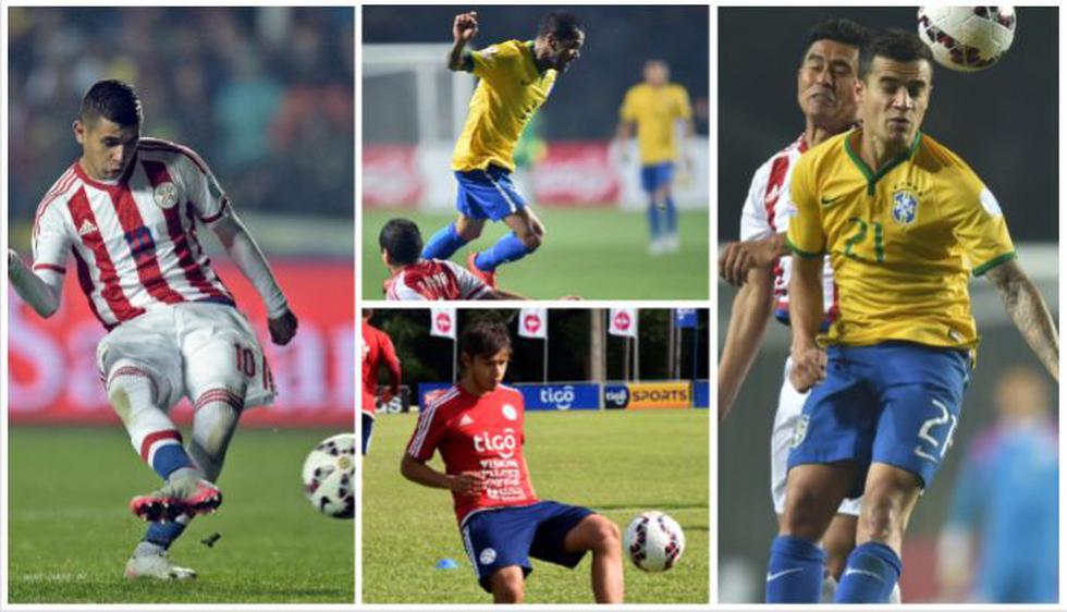 Brasil vs. Paraguay: los sobrevivientes del último choque entre ambas selecciones por Copa América.&nbsp;(Foto: AFP)