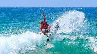 Sigue escalando: Miguel Tudela se ubica en el Top 5 del circuito de clasificación de la Liga Mundial de Surf