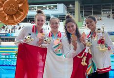 ¡Perú sigue sumando! Medallas de bronce en natación femenina en Suramericanos