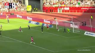 Una contra perfecta y gol de Arribas: el 1-0 de Almería vs. Real Madrid [VIDEO]