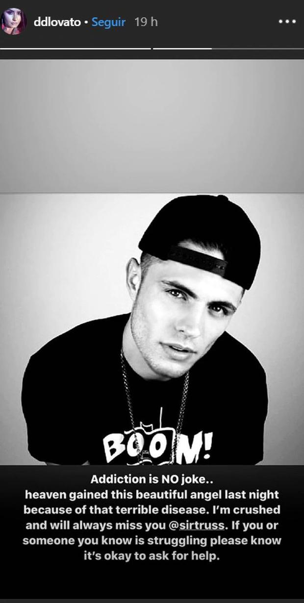 Demi Lovato se quiebra tras la muerte de su amigo por sobredosis: “La adicción no es una broma”. (Foto: @ddlovato)