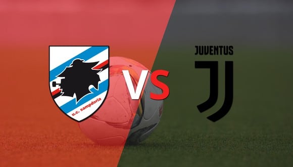 Comienza el juego entre Sampdoria y Juventus en el estadio Luigi Ferraris