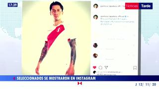 Gianluca Lapadula lució camiseta de la ‘Blanquirroja’ en sus redes sociales