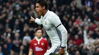 Arriba manda Varane: así fue el segundo gol de Real Madrid ante Sevilla