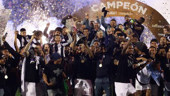 Alianza Lima derrotó a Melgar y logró el bicampeonato (Foto: Jesús Saucedo/GEC)