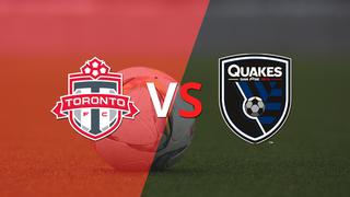 Termina el primer tiempo con una victoria para San José Earthquakes vs Toronto FC por 1-0