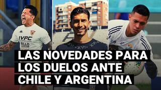 Las novedades en la lista de Gareca para los duelos ante Chile y Argentina