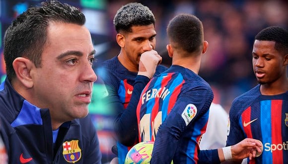 Xavi dará a conocer si Ansu Fati, Ferran Torres y Franck Kessié continuarán en el Barcelona (Foto: composición Depor/Getty Images).