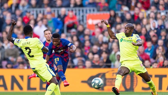 Ansu Fati debutó oficialmente con el FC Barcelona en la temporada 2019-20. (Getty)