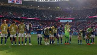 Tras la derrota: jugadores de Japón pidieron disculpas a sus hinchas
