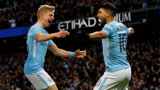 Con doblete de Agüero: Manchester City goleó al Burnley por 32avosde final de la FA Cup