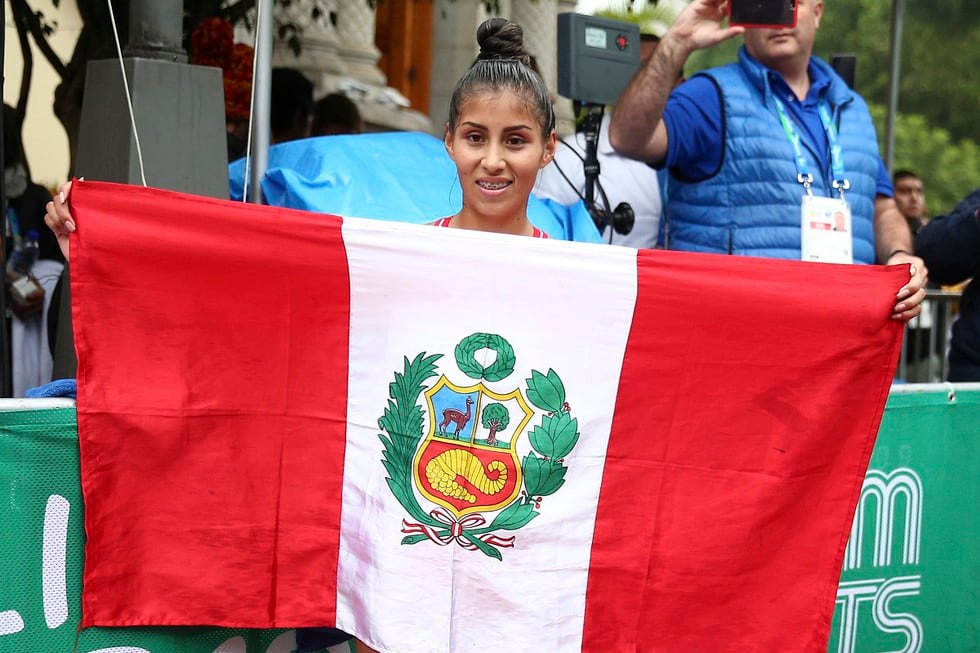 Kimberly García, nuestra doble medallista de oro en el Mundial de Atletismo, ha sido nominada a Atleta Femenina del año por World Athletics. (Foto GEC Archivo)