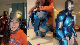 ¡Tony Stark estaría orgulloso! Ingeniera muestra en video viral cómo construyó paso a paso su propio traje de Iron Man