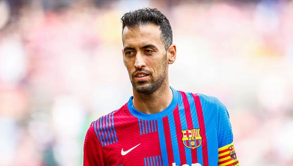 Sergio Busquets tiene contrato con el FC Barcelona hasta el 30 de junio de 2023. (Getty)