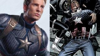 "Avengers: Infinity War": Capitán América estrena traje con el que moriría en Avengers 4