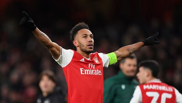 Pierre-Emerick Aubameyang tiene contrato con Arsenal hasta mediados de 2021. (Foto: Getty Images)