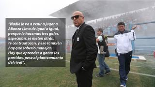 Roberto Mosquera: 10 frases que condenan al técnico de Alianza Lima