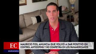 ¡Duro golpe! Mauricio Fiol quedó fuera de los Lima 2019 tras dar positivo en pruebas antidoping