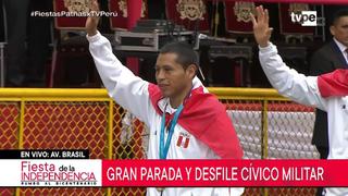 Medallistas Panamericanos se hicieron presente en Parada Militar