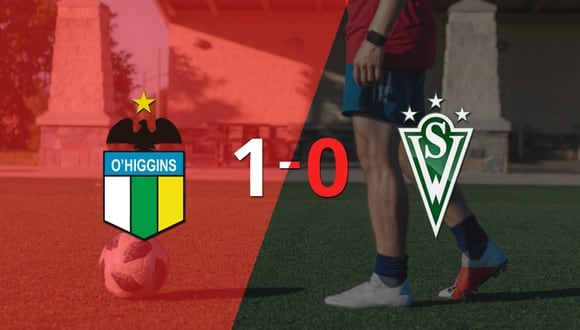 A O'Higgins le alcanzó con un gol para derrotar a Santiago Wanderers en el Mundialista