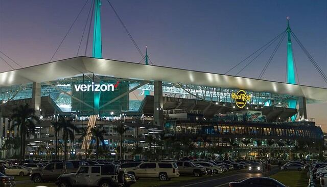 Este estadio de Miami es uno de los más modernos del país. (Foto: Facebook Hard Rock Stadium)