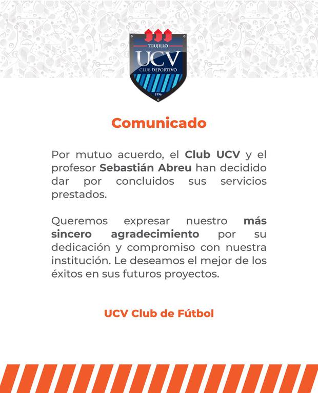 El comunicado de la Universidad César Vallejo. (Foto: César Vallejo)