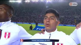 A todo pulmón: así se entonó el himno nacional del Perú en partido amistoso ante Bolivia [VIDEO]