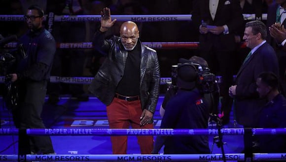Mike Tyson ya tendría rival confirmado para su primer combate de exhibición. (Getty Images)