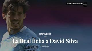 David Silva, fichaje sorpresivo de la Real Sociedad 