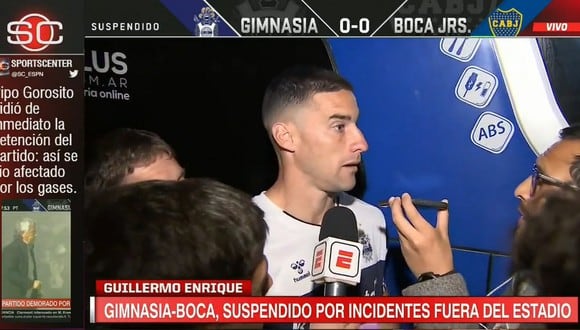 Leo Morales habló sobre lo sucedido en Boca vs. Gimnasia. (ESPN)