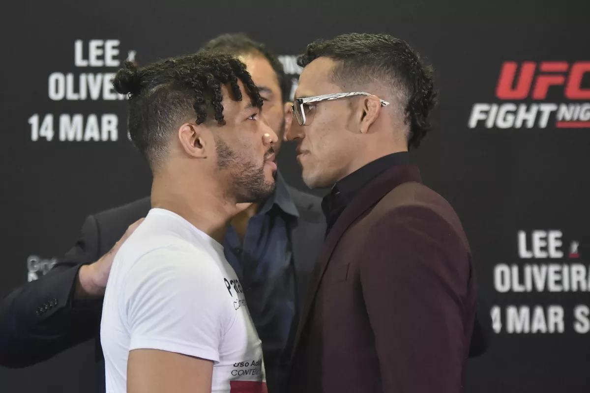 Kevin Lee y Charles Oliveira encabezarán el UFC de Brasil. (UFC)