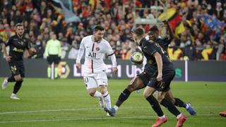 Con lo justo: PSG empató 1-1 en su visita al Lens por la Ligue 1