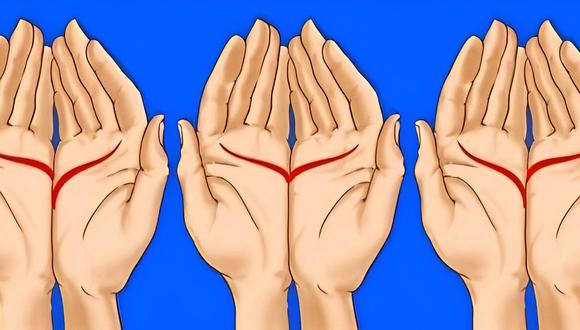 Contesta de qué forma son las líneas de tu mano según el test visual y revela tu fortaleza. (Foto: Genial.Guru)