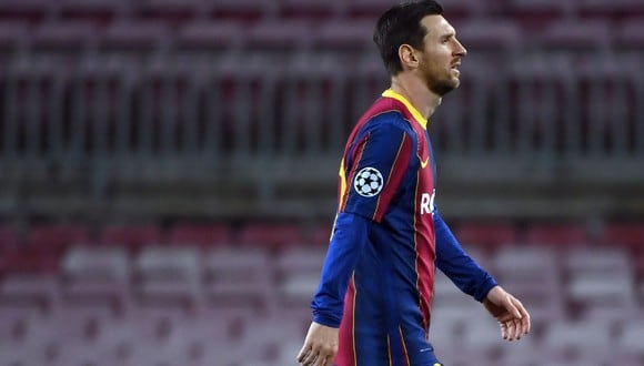 Lionel Messi lleva tres goles en la Champions League. (Foto: LLUIS GENE / AFP)