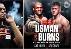 “Esta no es una pelea por el título”: Nate Díaz criticó el evento estelar del UFC 251 entre Usman y Burns en el ‘Fight Island’
